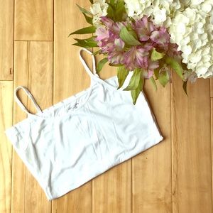 faded glory white summer camisole